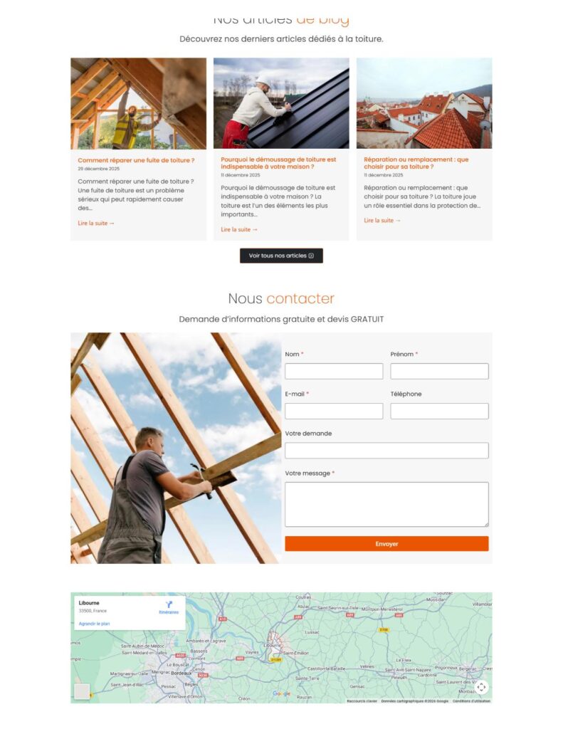 portfolio toiture Libourne