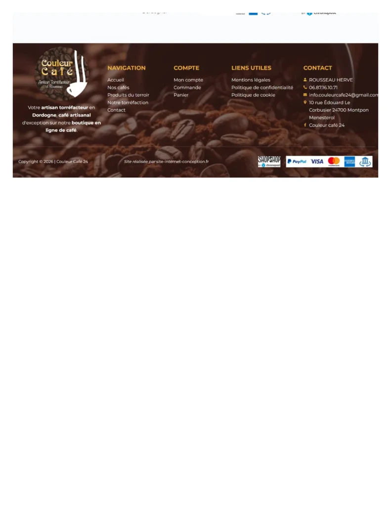 site web couleur café 24
